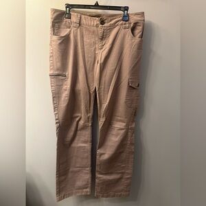 Natural Reflections Women’s Beige Cargo Pants Size 10